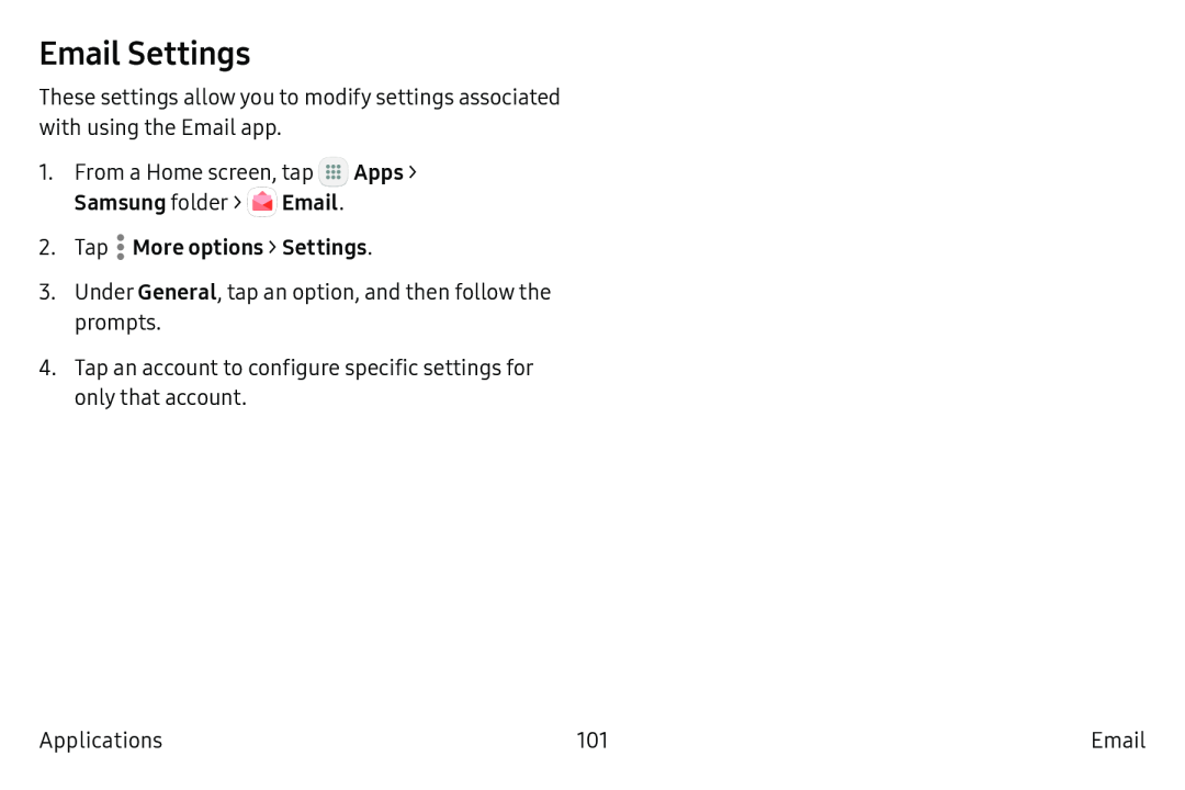 Email Settings Galaxy Note7 US Cellular