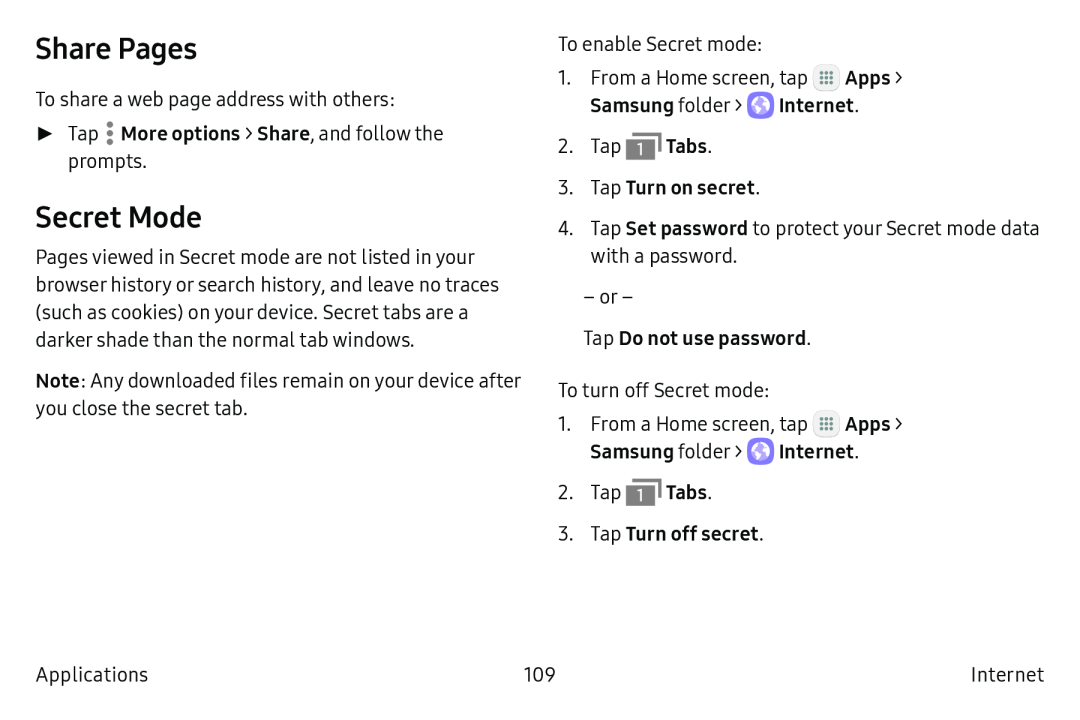 Secret Mode Galaxy Note7 US Cellular