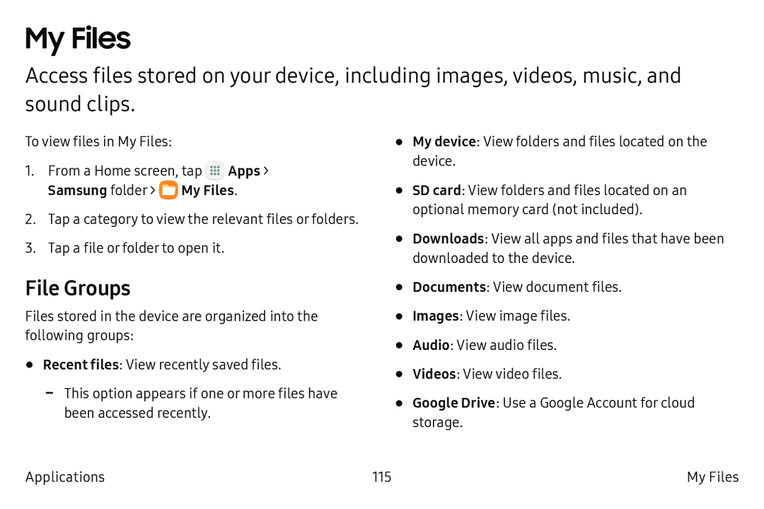 File Groups Galaxy Note7 US Cellular