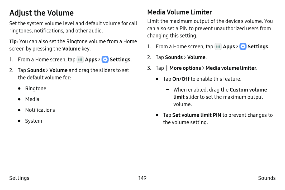 Adjust the Volume Galaxy Note7 US Cellular