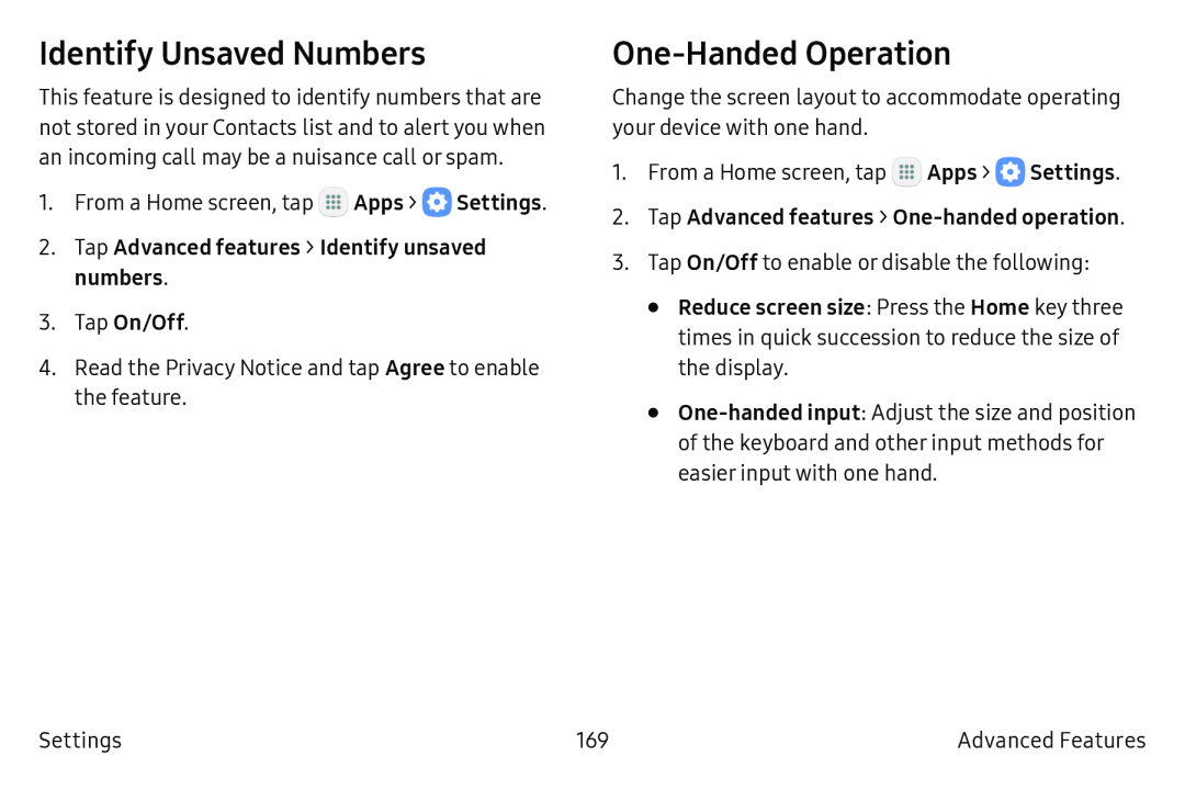 Identify Unsaved Numbers Galaxy Note7 US Cellular