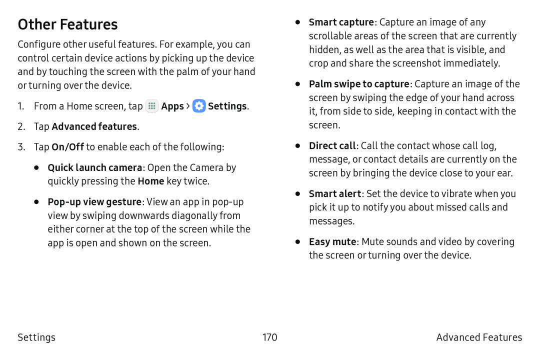 Other Features Galaxy Note7 US Cellular