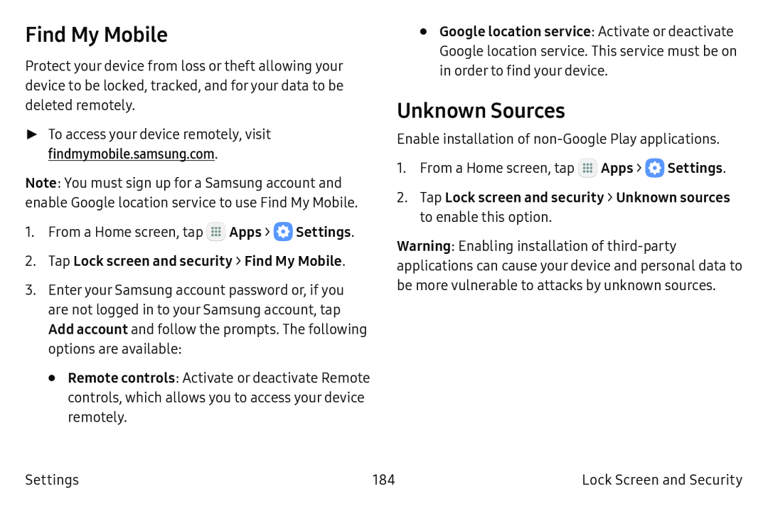 Unknown Sources Galaxy Note7 US Cellular