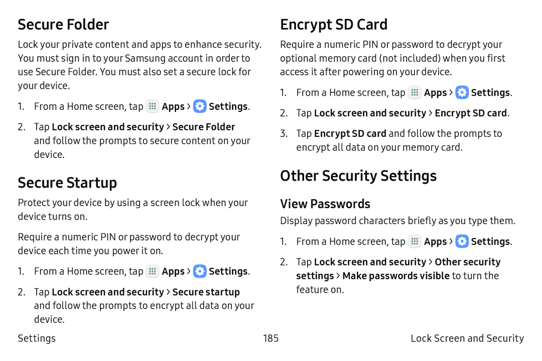 Secure Startup Galaxy Note7 US Cellular