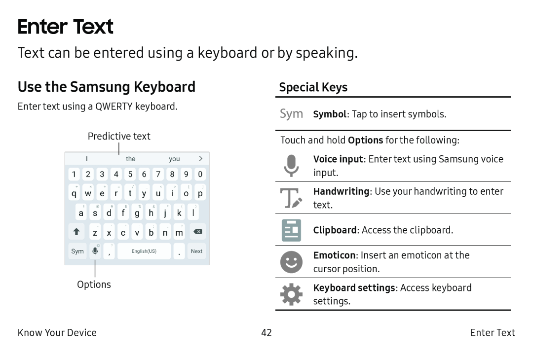 Text can be entered using a keyboard or by speaking Galaxy Note7 US Cellular