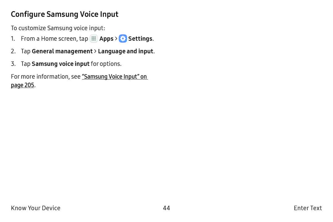 Configure Samsung Voice Input Galaxy Note7 US Cellular