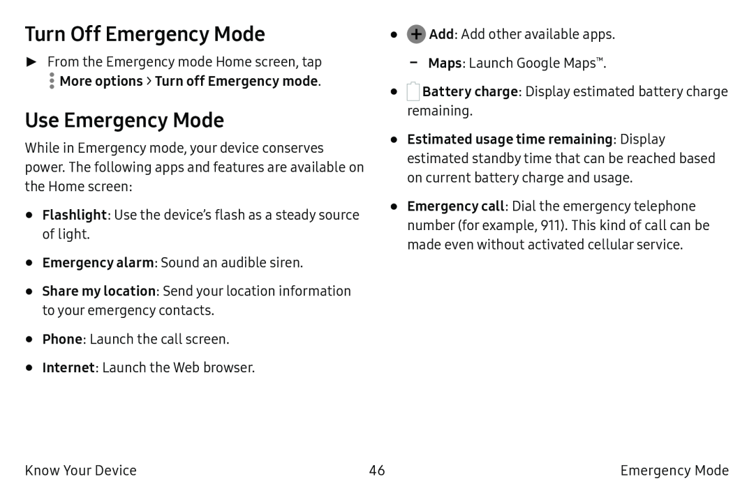 Turn Off Emergency Mode Galaxy Note7 US Cellular