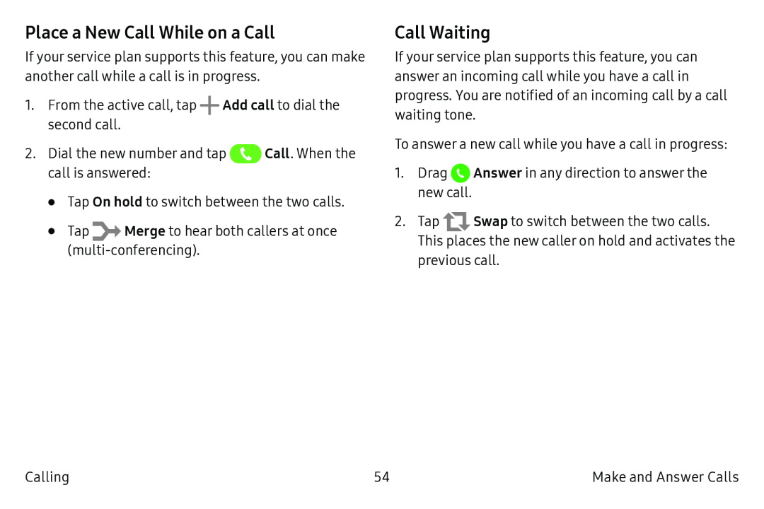 Call Waiting Galaxy Note7 US Cellular