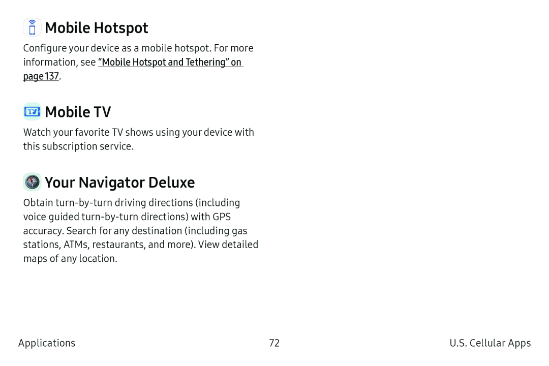 Your Navigator Deluxe Galaxy Note7 US Cellular