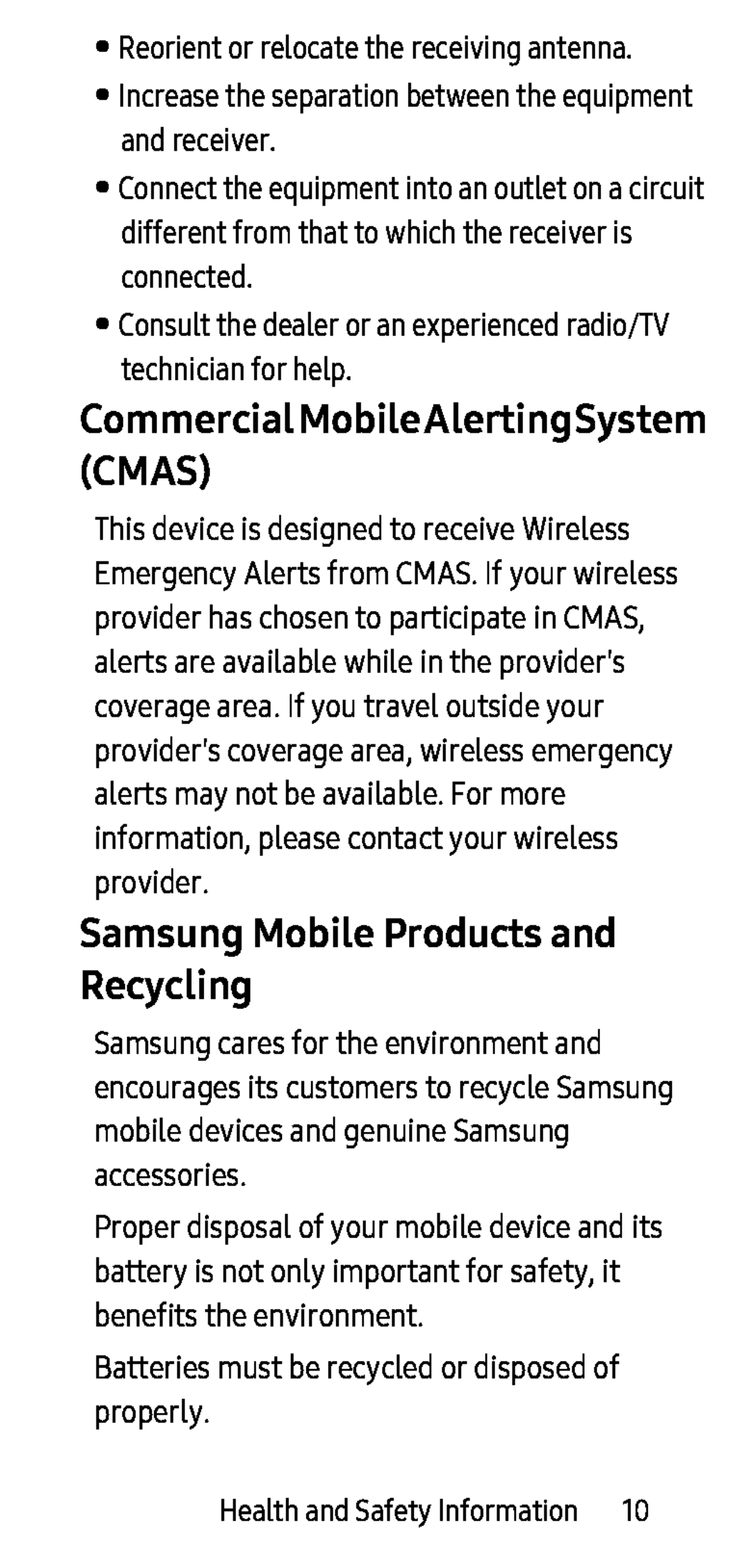 CommercialMobileAlertingSystem (CMAS) Galaxy Note7 Verizon