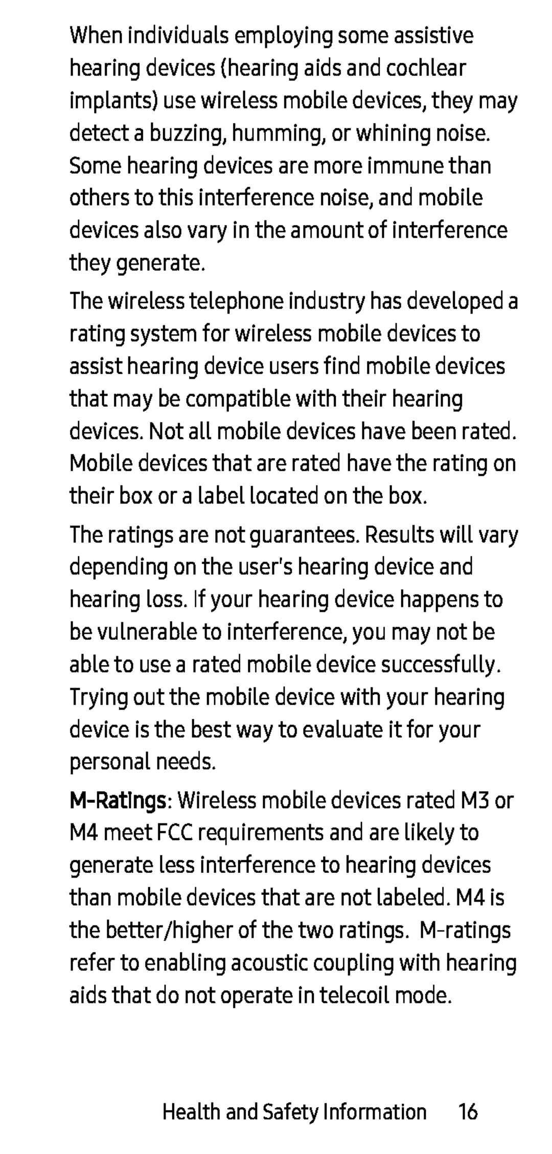 Health and Safety Information Galaxy Note7 Verizon