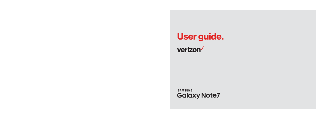 Galaxy Note7 Verizon