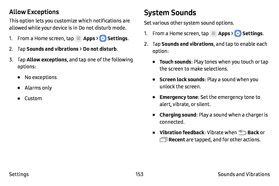 System Sounds Galaxy Note7 Verizon