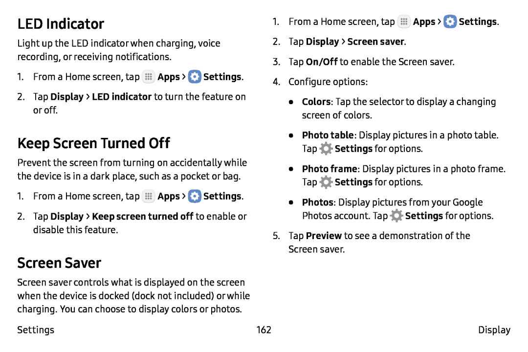 Keep Screen Turned Off Galaxy Note7 Verizon