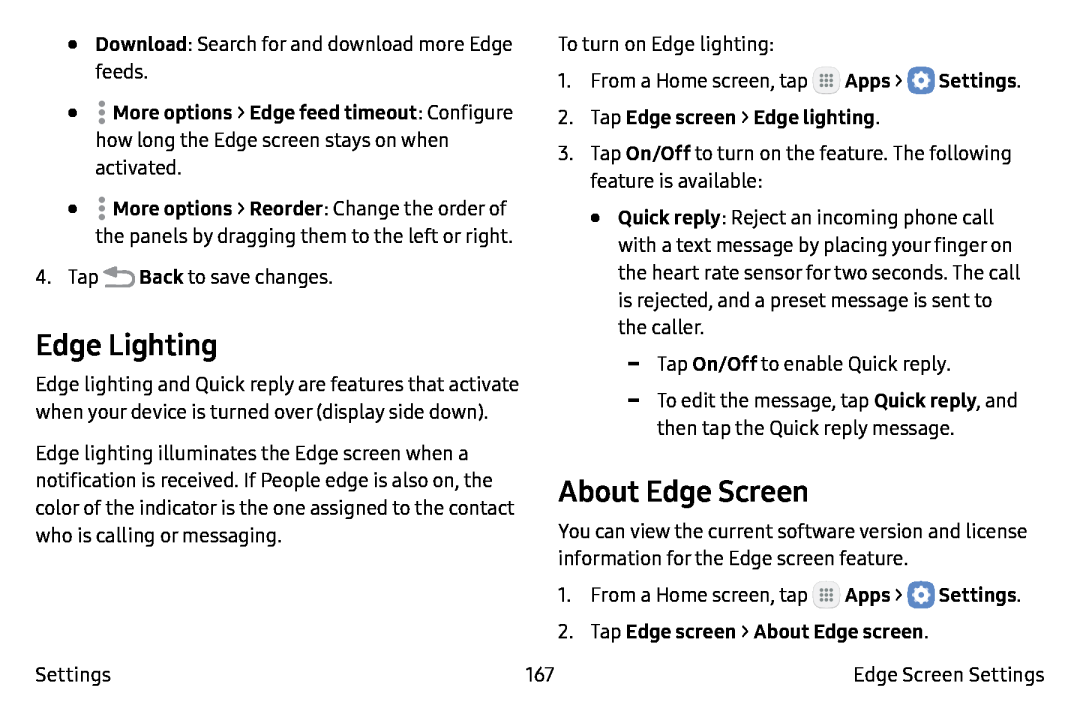 About Edge Screen Galaxy Note7 Verizon