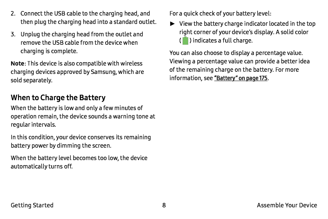 When to Charge the Battery Galaxy Note7 Verizon