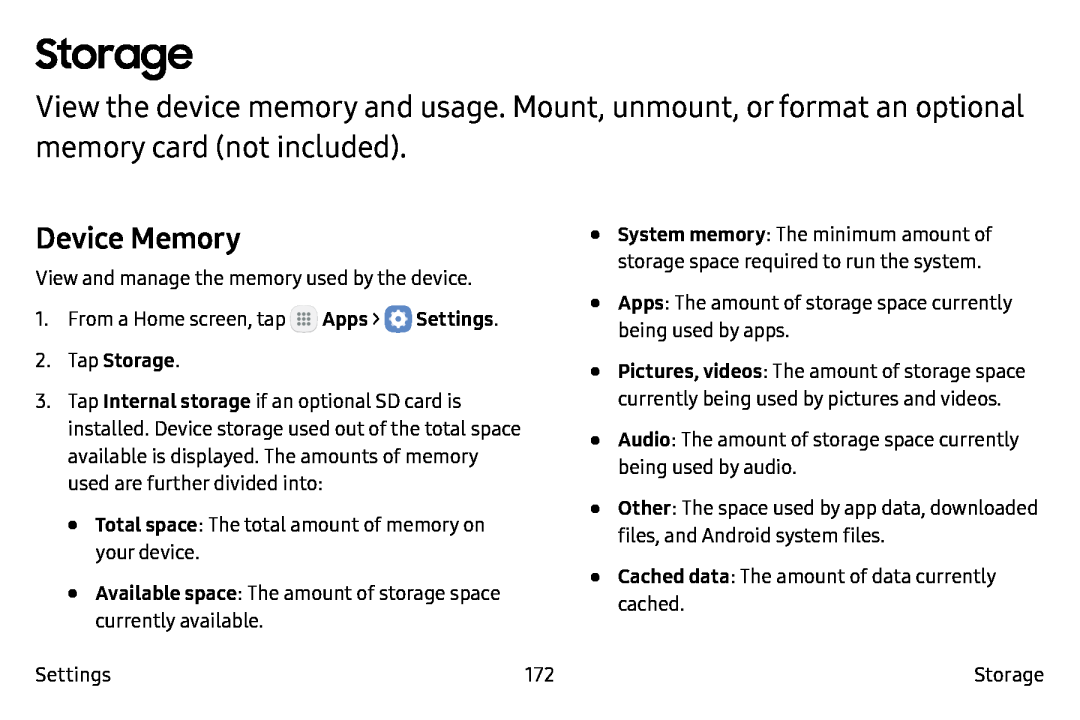 Storage Galaxy Note7 Verizon