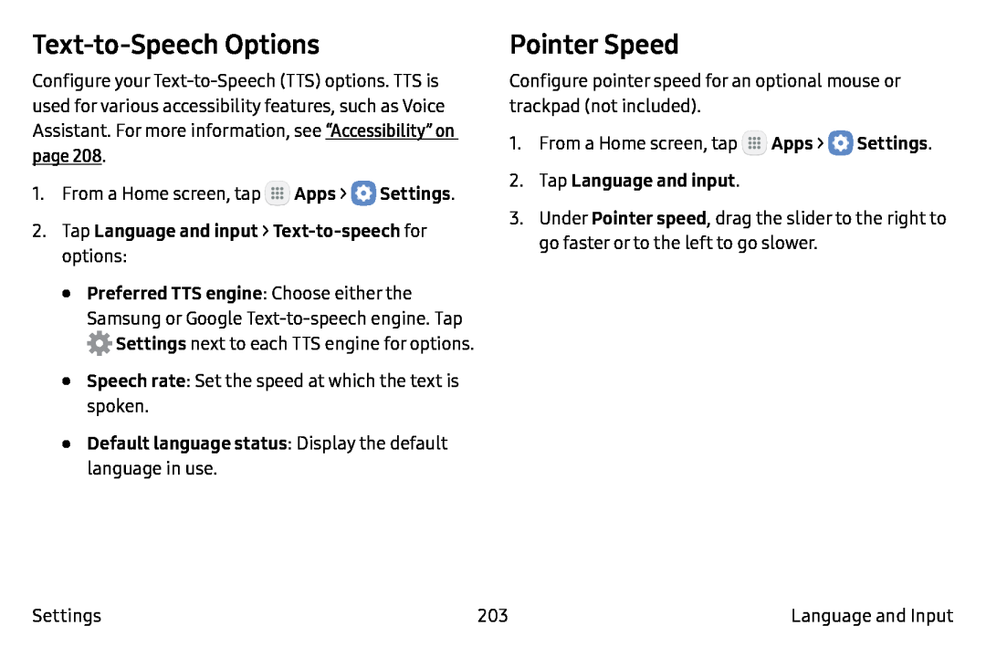 Text-to-SpeechOptions Galaxy Note7 Verizon