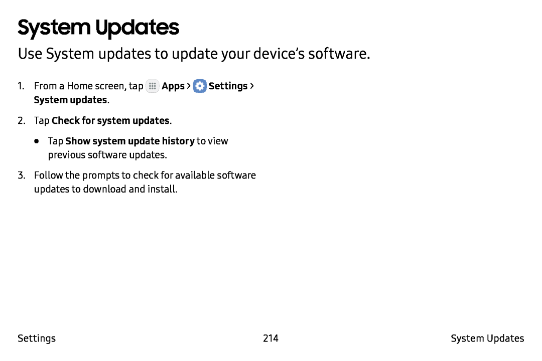 System Updates Galaxy Note7 Verizon