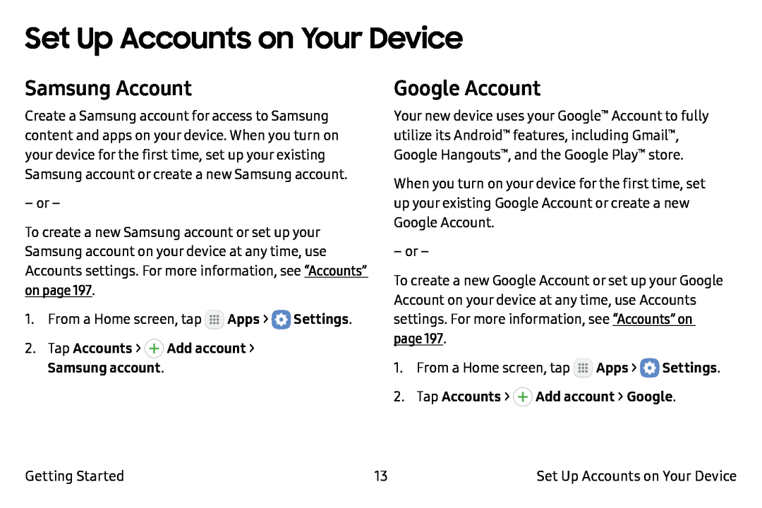 Samsung Account Galaxy Note7 Verizon