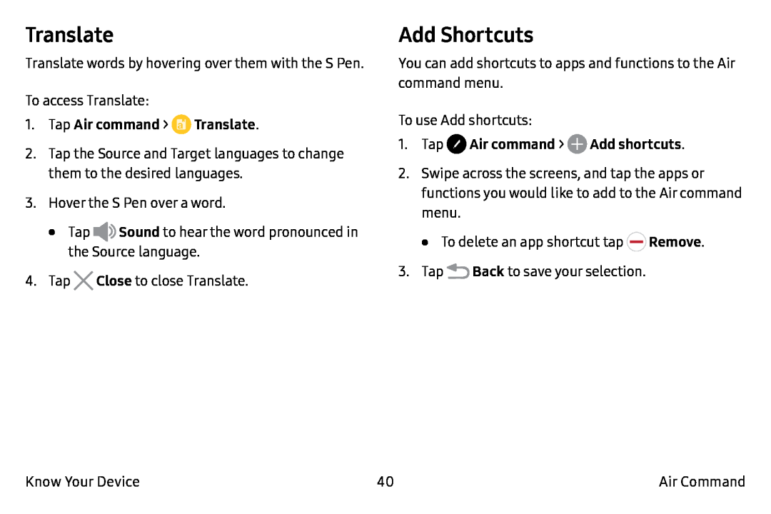 Translate Galaxy Note7 Verizon