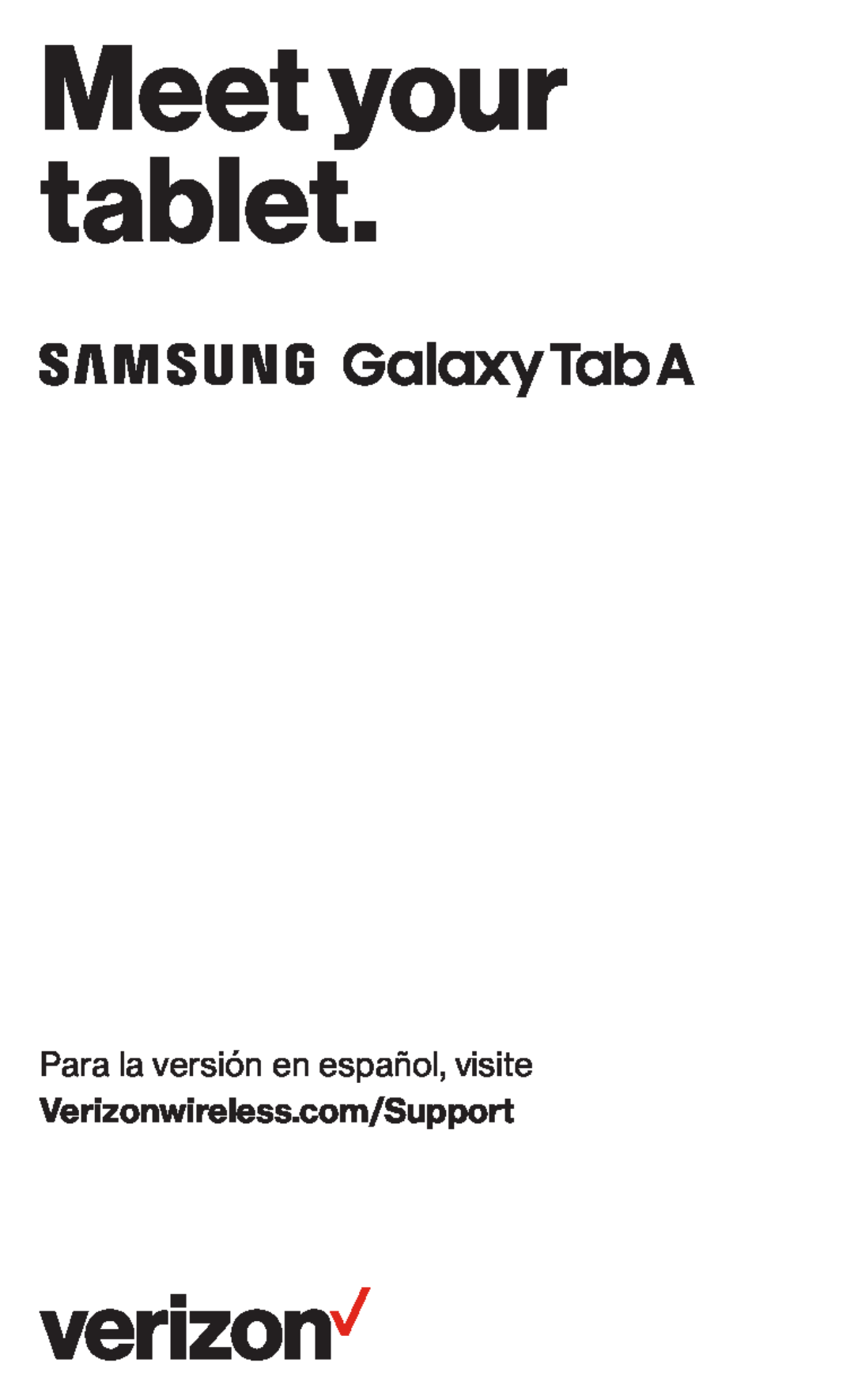 Galaxy Tab A 8.4 Verizon SM-T307UZNAVZW