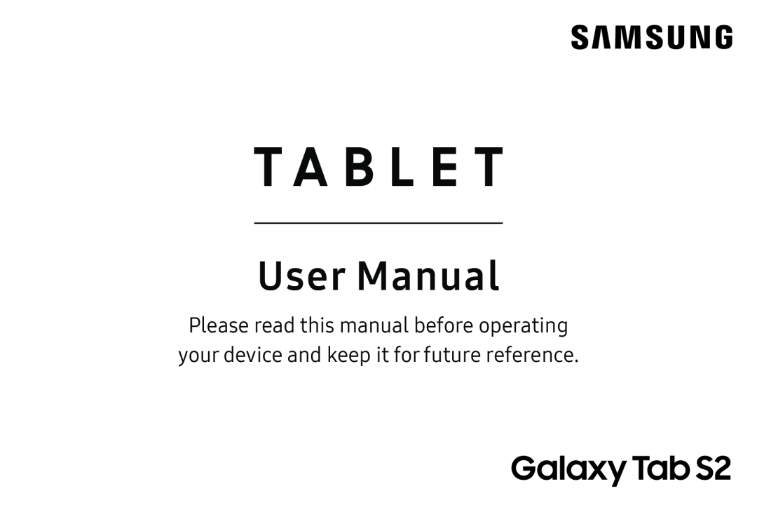 Galaxy Tab S2 9.7 AT&T SM-T817AZKAATT