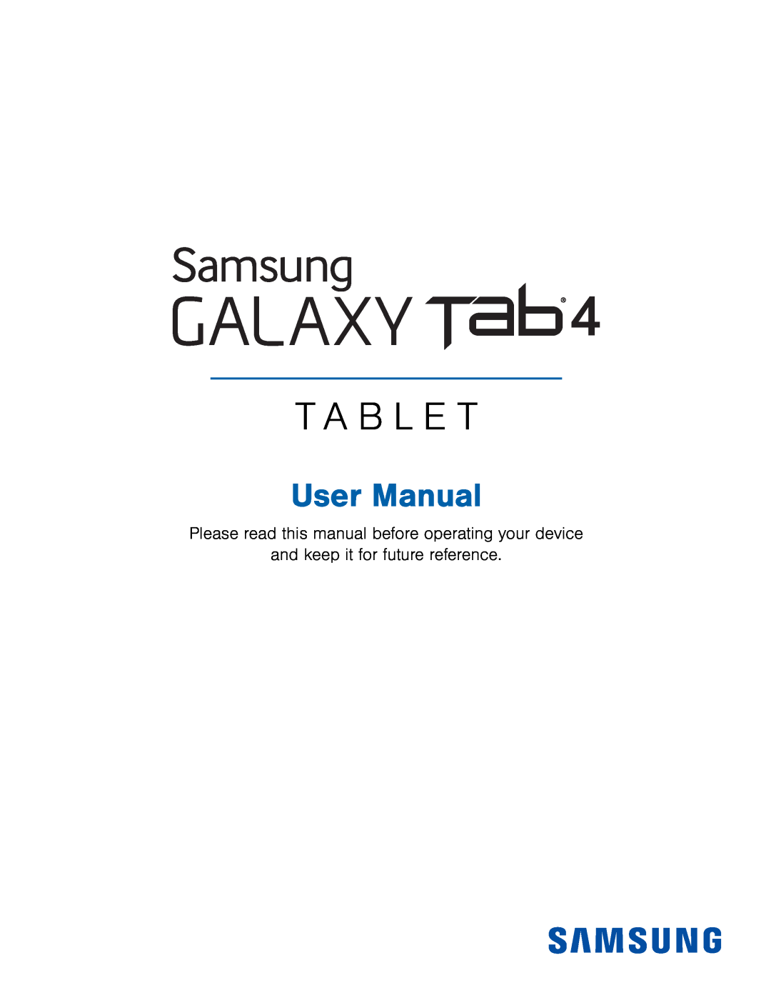 Galaxy Tab 4 8.0 AT&T SM-T337AZWAATT