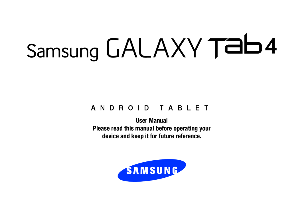 Galaxy Tab 4 8.0 Wi-Fi SM-T330NZWSXAR