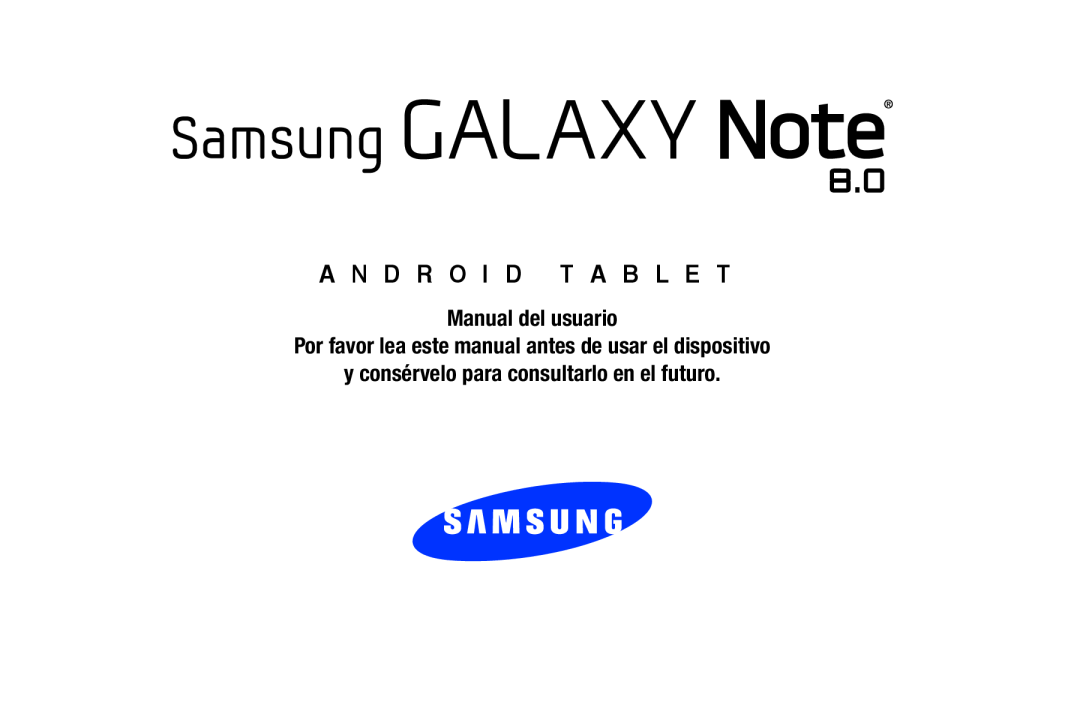 Galaxy Note 8.0 Wi-Fi GT-N5110ZWYXAR