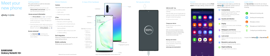 Galaxy Note10 Xfinity Mobile
