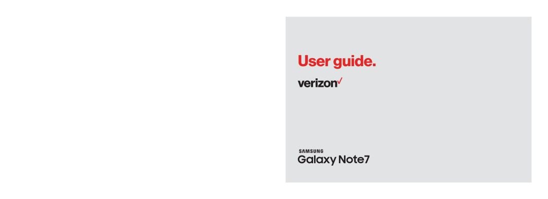 Galaxy Note7 Verizon SM-N930VZBAVZW